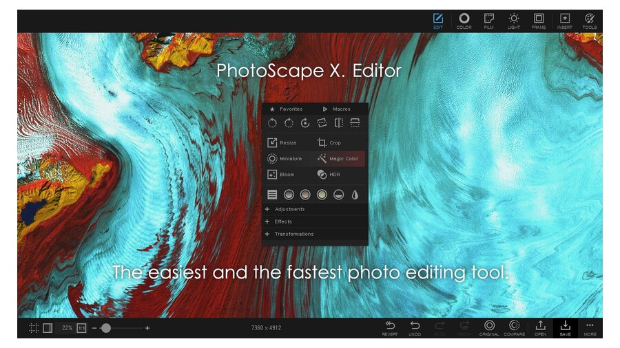 Редактор PhotoScape X